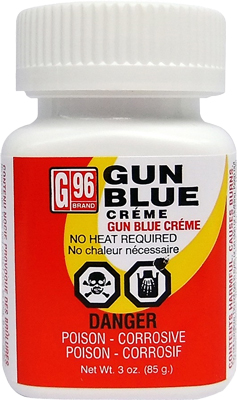 G96 CASE PACK OF 12 GUN BLUE CREME 3OZ. BLISTER PACKED - for sale