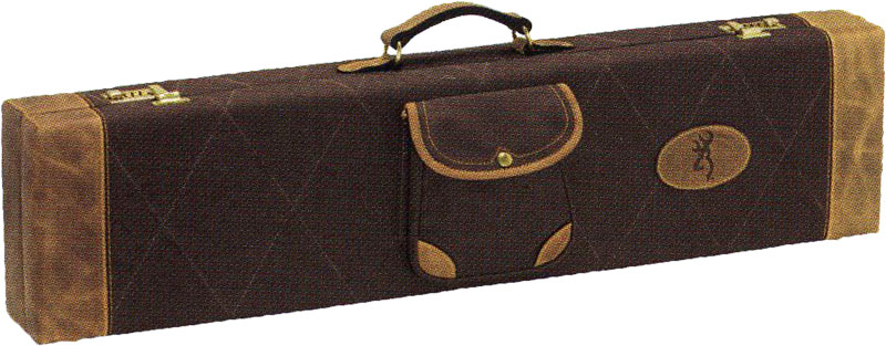 BROWNING LUGGAGE CASE O/U TO 34" BBL LONA FLINT/BROWN - for sale
