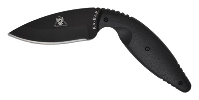 KA-BAR TDI LARGE KNIFE 3.6875" W/SHEATH BLACK - for sale