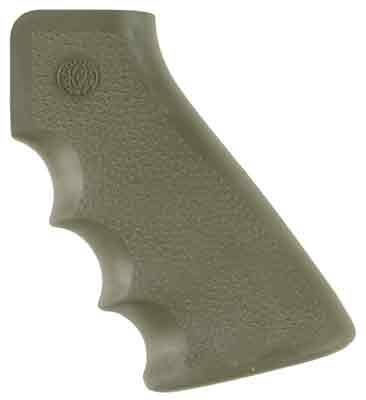HOGUE AR-15 RUBBER GRIP HANDLE OD GREEN - for sale