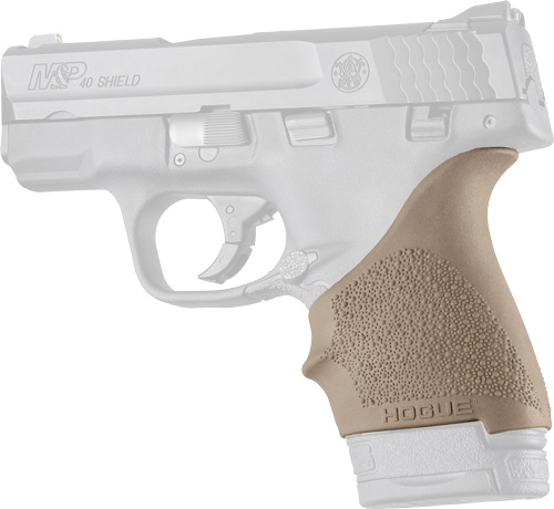 HOGUE HANDALL BEAVER TAIL GRIP SLEEVE S&W M&P SHIELD, LC9 FDE - for sale