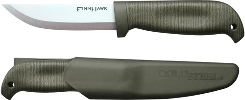 COLD STEEL FINN HAWK 4" CURVED BELLY BLADE W/ SECURE-EX SHTH - for sale