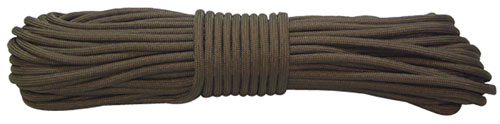 RED ROCK 550 PARACHUTE CORD 100 FEET OLIVE DRAB - for sale