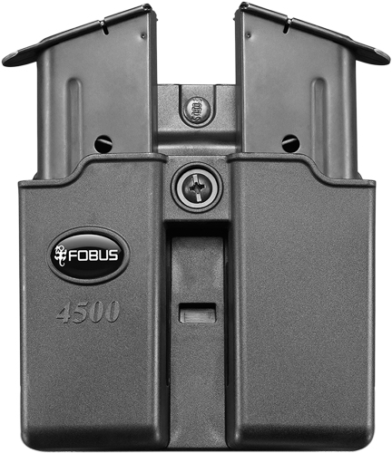 FOBUS MAG POUCH DOUBLE FOR .45ACP SINGLE STACK BELT STYLE - for sale