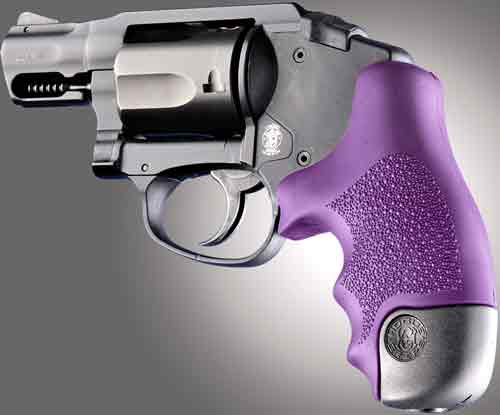 HOGUE GRIPS S&W J FRAME RB CENT./POLY BODYGUARD PURPLE - for sale