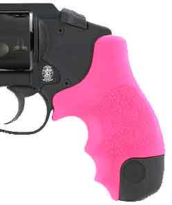 HOGUE GRIPS S&W J FRAME RB CENT./POLY BODYGUARD PINK - for sale