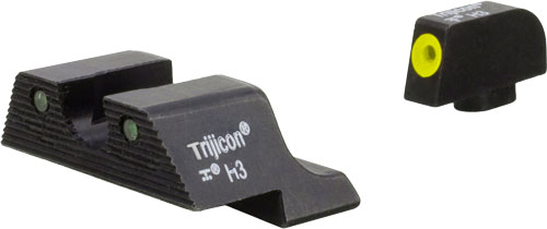 TRIJICON NIGHT SIGHT SET HD XR YELLOW OUTLINE FOR GLOCK 21! - for sale