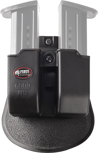 FOBUS MAG POUCH DOUBLE FOR 9MM/.40SW PADDLE - for sale
