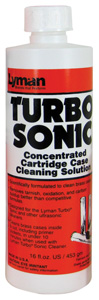 LYMAN TURBO SONIC CASE CLEANING SOLUTION 16OZ. BOTTLE - for sale