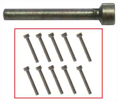 LYMAN DECAPPING PINS 10 PER PACKAGE - for sale