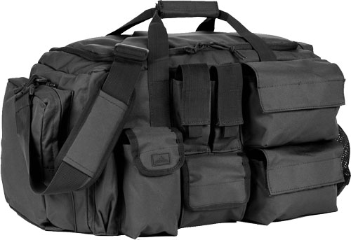RED ROCK OPERATIONS DUFFLE BAG 7 EXTERNAL UTILITY POUCHES BLK - for sale