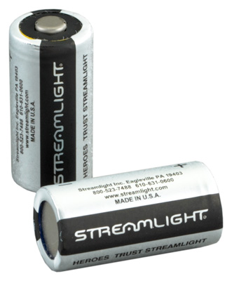 STREAMLIGHT CR123A BATTERIES LITHIUM 2-PACK - for sale