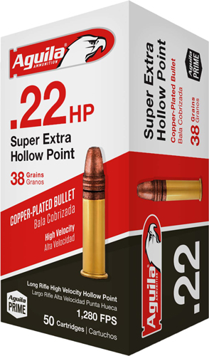 AGUILA 22 LR HIGH VELOCITY HP 38GR 2000RD CASE LOT - for sale