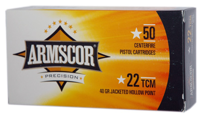 ARMSCOR 22 TCM 40GR JHP 50RD 20BX/CS - for sale