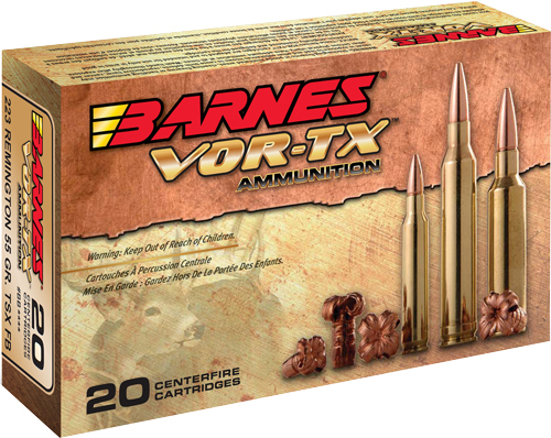 BARNES VOR-TX 5.56X45 62GR TSX BT 20RD 10BX/CS - for sale