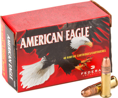 FEDERAL 22LR 1260FPS 38GR 40RD 100BX/CS HOLLOW POINT - for sale