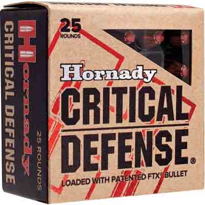 HORNADY CRITICAL DEFENSE .30 CARBINE 110GR FTX 25RD 10BX/CS - for sale