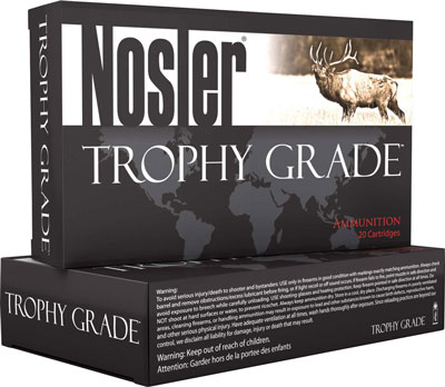 NOSLER TROPHY GRADE LR 33NOSLR 265GR ABLR 20RD 10BX/CS - for sale
