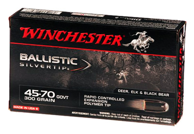 WINCHESTER SUPREME 45-70 300GR BALL SILVER TIP 20RD 10BX/CS - for sale