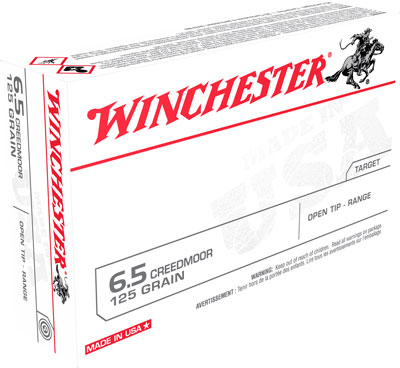 WINCHESTER USA 6.5CM 125GR FMJ 20RD 10BX/CS - for sale