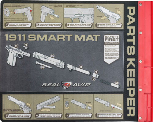 REAL AVID SMART MAT 1911 W/ PARTS KEEPER 19"X16" NEOPRENE - for sale