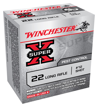 WINCHESTER SUPER-X 22LR #12 LEAD SHOTSHELLS 50RD 100BX/CS - for sale