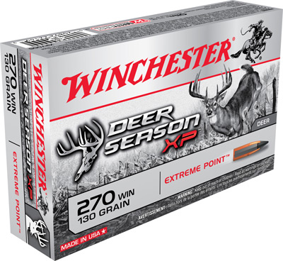 WINCHESTER DEER XP 270WIN 130G XTREME POWER PNT 20RD 10BX/CS - for sale