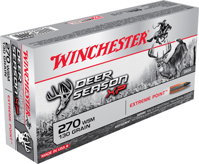 WINCHESTER DEER XP 270WSM 130G XTREME POWER PNT 20RD 10BX/CS - for sale