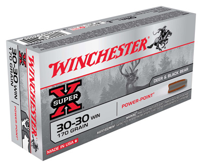WINCHESTER SUPER-X 30-30 WIN 170GR POWER POINT 20RD 10BX/CS - for sale