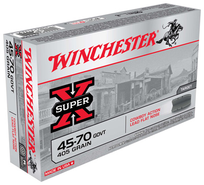 WINCHESTER SUPER-X 45-70 GOVT 405GR LFN COWBOY 20RD 10BX/CS - for sale
