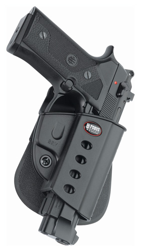FOBUS HOLSTER E2 VERTEC PADDLE BERETTA 92/96 WITH RAIL - for sale