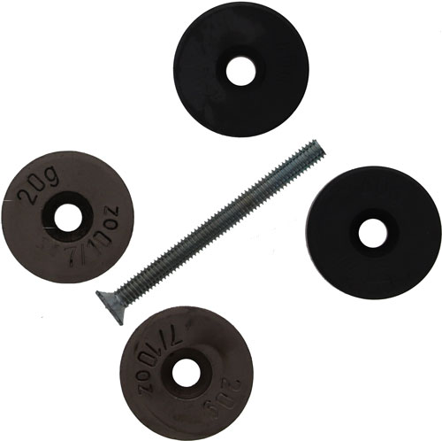BERETTA B-FAST STOCK WEIGHTS SET OF 5 - for sale