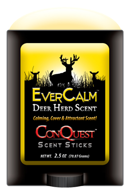 CONQUEST SCENTS DEER LURE EVER CALM DEER HERD 2.5OZ. STICK - for sale