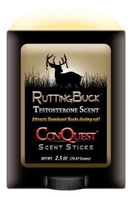 CONQUEST SCENTS DEER LURE RUTTING BUCK 2.5OZ. STICK - for sale