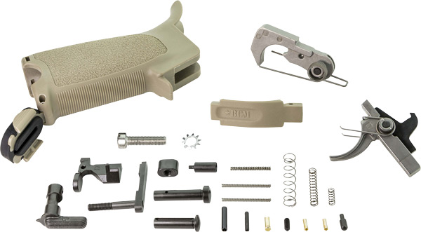 BCM PARTS KIT LOWER FDE FOR AR-15 - for sale