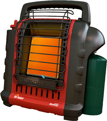 MR.HEATER PORTABLE BUDDY HEATER 4,000 TO 9,000 BTU - for sale