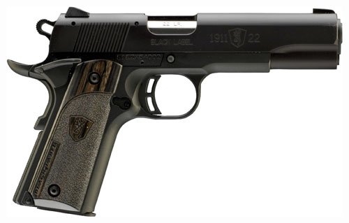 BROWNING 1911-22 BLACK LABEL COMPACT 22LR 3.62" FS BLK/LAM - for sale