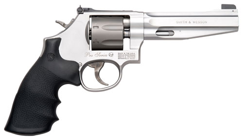 S&W PRO SERIES 986 9MM LUGER 5" AS 7-SHOT STAINLESS RUBBER - for sale