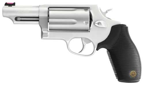 TAURUS JUDGE .45LC/410-2.5" 3" FS 5-SHOT STAINLESS RUBBER - for sale