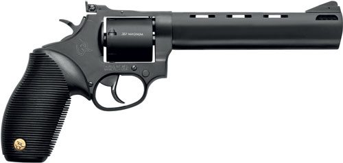 TAURUS 692 38/357/9MM 6.5" ADJ 7-SHOT PORTED MATTE BLK RIBBER - for sale