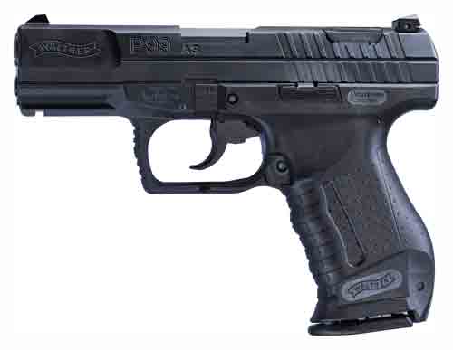 WALTHER P99 9MM LUGER 4" AS 15-SHOT BLACK POLYMER - for sale