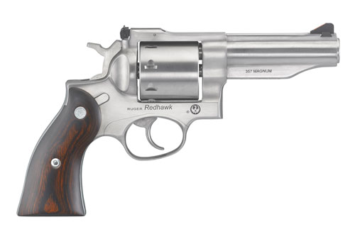 RUGER REDHAWK .357MAG 4.20" AS STAINLESS WOOD 8-SHOT - for sale