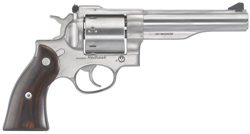 RUGER REDHAWK .357MAG 5.50" AS STAINLESS WOOD 8-SHOT - for sale