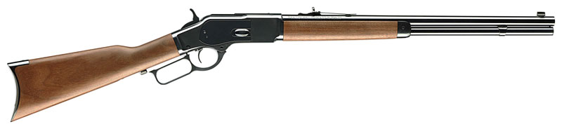 WINCHESTER MODEL 1873 SHORT RIFLE .357/.38SP 20" BLUED/WAL - for sale