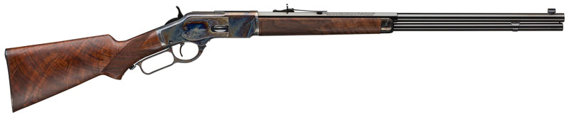 WINCHESTER MODEL 1873 DELUXE SPORTER 45LC BLUED/WALNUT - for sale