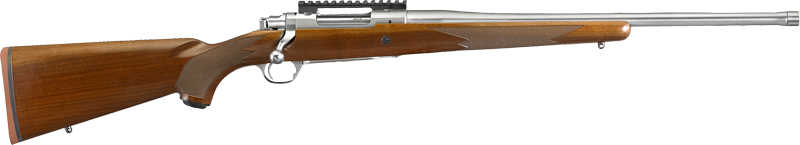 RUGER HAWKEYE HUNTER 6.5 PRC STAINLESS WALNUT THREADED - for sale