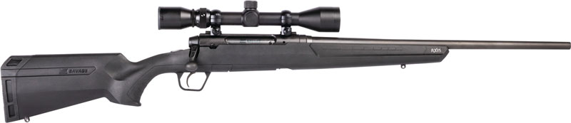SAVAGE AXIS XP 350 LEGEND 18" 3-9X40 MATTE/BLK SYN ERGO STK - for sale