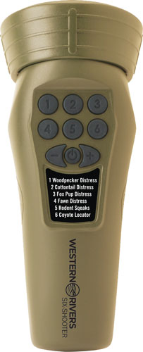 WESTERN RIVERS ELECTRONIC CALLER HANDHELD SIX SHOOTER - for sale