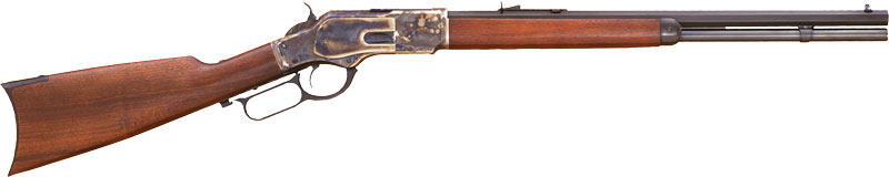 CIMARRON 1873 SHORT RIFLE .45LC 20" OCTAGON CC/BLUED WAL - for sale