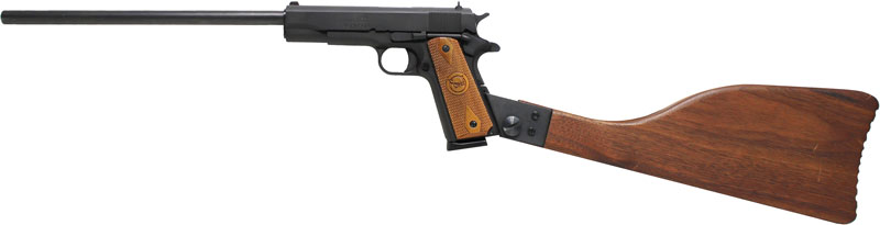 IVER JOHNSON 1911A1 RIFLE .45ACP 16" FS 8RD MATTE WOOD - for sale